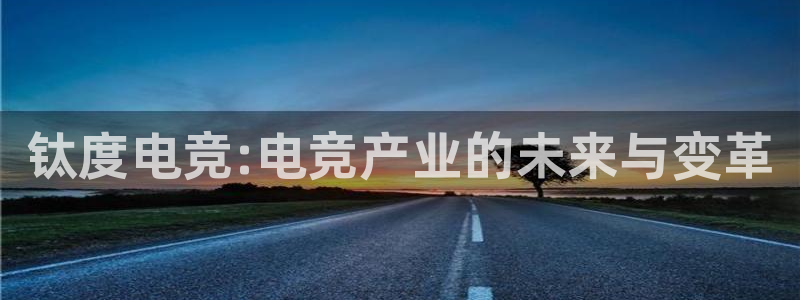 雷火电竞官网在线：钛度电竞:电竞产业的未来与变革